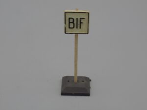Panneau de signalisation de bifurcation BIF - Jouef