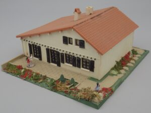 Villa Atlantique avec personnages - Jouef