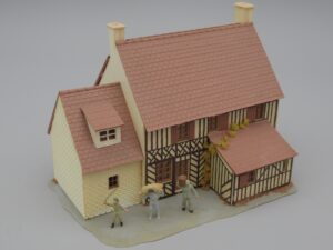 Auberge des 3 canards avec personnages - Jouef 1975