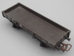 Wagon plat Jho 104568 SNCF marron foncé - Jouef