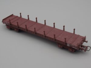 Wagon plat à ranchers SNCF Ro2yw 194921 - Jouef