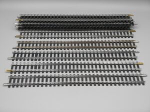 Rail droit 24.7 cm, lot de 12 - Jouef 475 / 4750