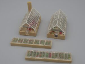 Ensemble de 4 serres horticoles