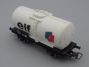 Wagon citerne Elf blanche - 21 RIV 87 SNCF - Jouef