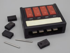 Commutateur à 4 boutons avec voyants. Roco 10520