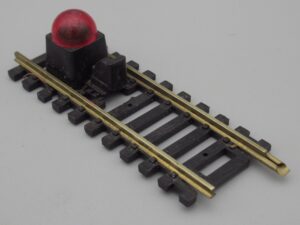 Rail Heurtoir laiton 7.5 cm avec éclairage rouge - Casadio