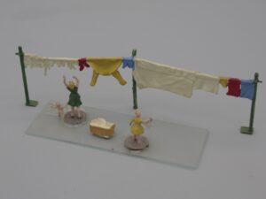 Etendage de linge - Echelle H0
