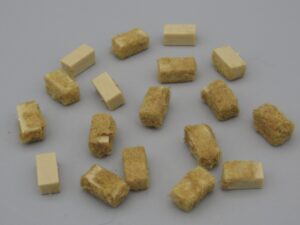 18 ballots de pailles rectangulaires - H0