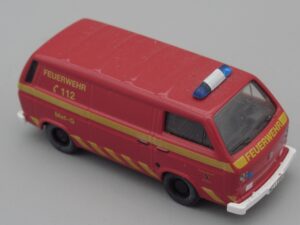 Voiture Volkswagen Transporter T3 Feuerwehr (Pompier) - Schuco