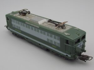 Motrice électrique BB-25589 SNCF verte - Lima