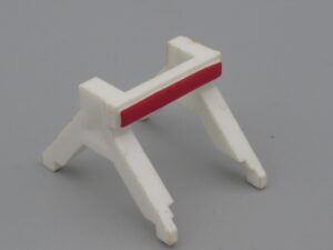 Heurtoir blanc et rouge - Jouef