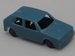 Voiture Volkswagen Golf bleue - Jouef H0