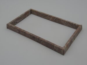 4 murets pour clôturer un terrain - Echelle H0