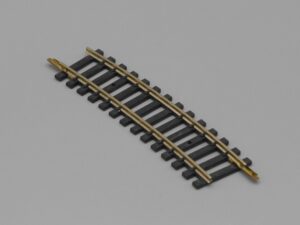 Rail courbe R=385 15° Mailchort - Jouef