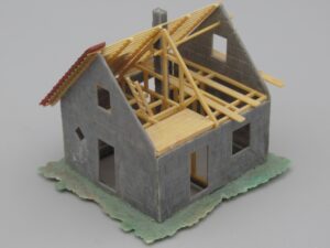 Maison en construction - Faller 130246