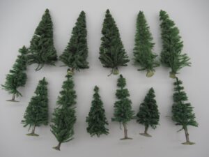 12 sapins coniques 9-15 cm