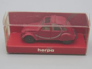 Voiture Citroën 2CV 6 rouge - Herpa