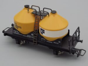 Wagon trémie SNCF IVf Société des ciments français - Jouef 6421