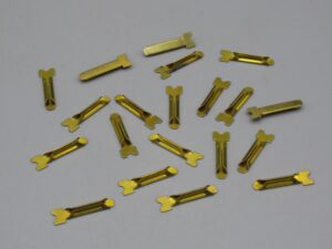 20 éclisses H0 en laiton neuves - Jouef 698