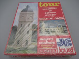 Grande gare - Tour avec horloge - Jouef 1042