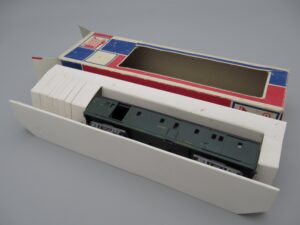 Wagon fourgon à bagages Dqd2 18777 avec éclairage - Jouef 5420