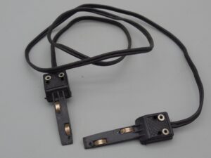 Cordon d'alimentation jonction double connecteur 8mm 70cm Jouef
