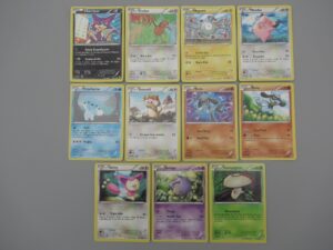 Pokemon 11 cartes Noir et Blanc - Tempête Plasma - Rond 2013