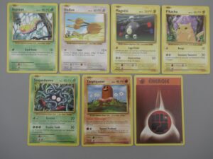 Pokemon 7 cartes XY - Évolutions - Rond 2016