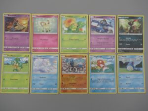 Pokemon 18 cartes Soleil et Lune - Ombres Ardentes - Rond 2017