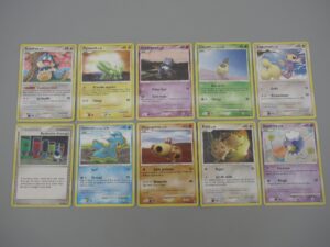 Pokemon 10 cartes Diamant & Perle - Aube Majestueuse - Rond 2008