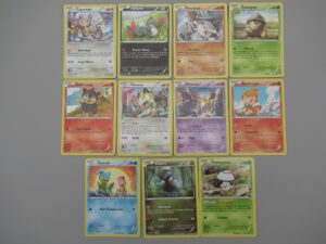Pokemon 11 cartes XY - Offensive Vapeur - Rond 2016