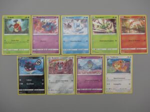 Pokemon 9 cartes Epée & bouclier - Astres Radieux - Rond 2022