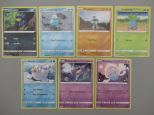 Pokemon 7 cartes Epée & bouclier - Origine Perdue - Rond 2022