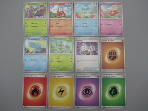 Pokemon 12 cartes Écarlate et Violet - Rond 2023