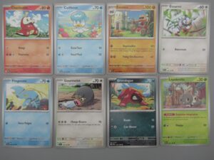 Pokemon 16 cartes Écarlate et Violet - Rond 2023