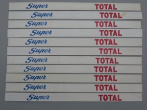 11 glissières 24.3 cm Super TOTAL - Jouef