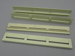 4 garde-corps de pont pour circuit routier Jouef