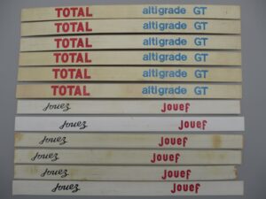 12 glissières 24.2 cm TOTAL altigrade GT - Jouef