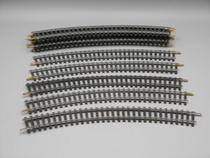 12 rails courbes R=325 45° - Jouef