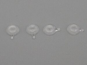 4 hublots ronds biseautés 5.5 mm pour motrice - Athearn