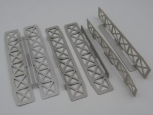 6 gardes corps de pont pour circuit routier Jouef ou Artin