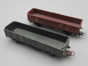 2 wagons tombereaux Ltml 4311 et EUROP SNCF TOW 699615