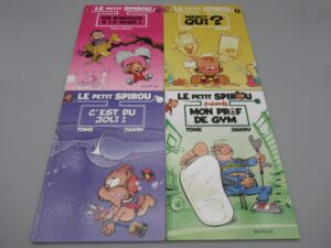 4 albums Le petit Spirou