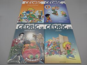 4 albums Cédric dont n°16, 18 et 20