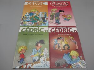 4 albums Cédric dont n°13 et 15