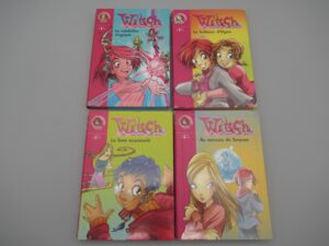 4 livres Witch n°1, 2, 3 et 4 - Bibliothèque rose