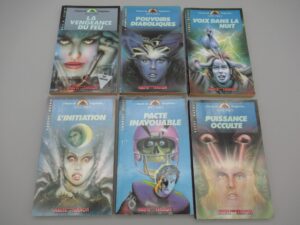 6 livres Spectres L'heure de l'angoisse 200, 202, 204, 206, 207