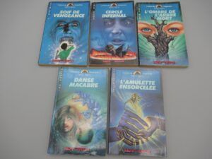 5 livres Spectres L'heure de l'angoisse 209, 210, 211, 217, 223