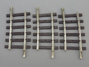 3 rails courbes R=381 7.5° mailchort - HOrnby acH0