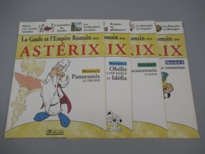4 fascicules Collection 70 figurines Astérix - Atlas